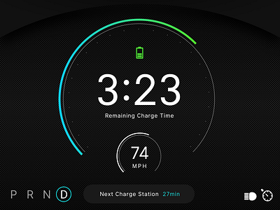 Instrument Cluster Study | 01 automotive electric ui