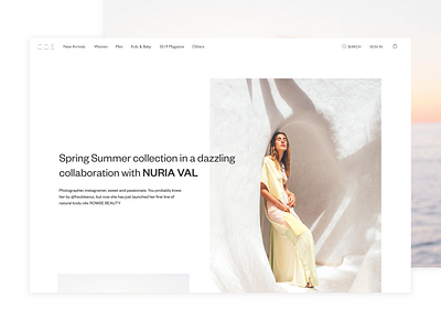 COS magazine — web version✨ cos design editorial magazine redesign ui ux website