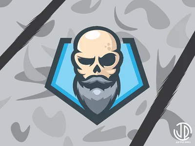 Old man character design art logo mascot mascot design old man