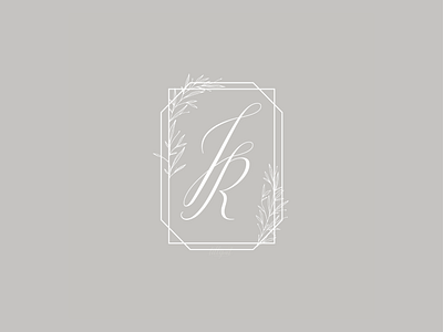 modern romantic || wedding stationery || monogram monogram stationery stationery design wedding invitation