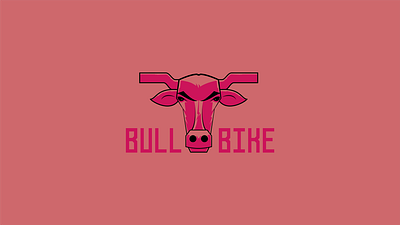 bull bike art direction artwork bike branding bull character concept design illustration illustrator logo typography vector