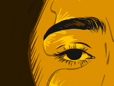 Eye draw eye illustration rough sketch vector