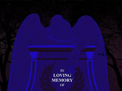 Angel of Grief illustration