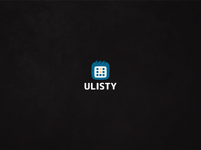 ulisty app branding calendar design icon illustration logo logomark minimal online todolist vector