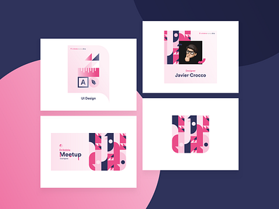 Dribbble Meetup Lima III 2019 - Design Explorations cover design designer dribbble dribbble meetups event flyer graphic illustration meetup peru ui design ux design