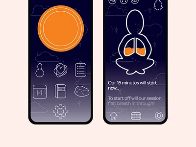 Conversational Agent UI Concept adobe adobe illustrator design graphics ui vector