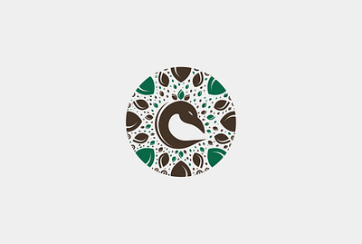 Peacock | Logo design art branding colorful creative design graphic icon illustration illustrator logo