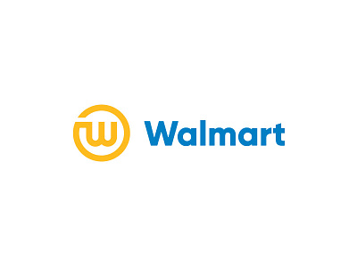 Walmart brand concept design designer logo logos rebranding redesign symbol walmart