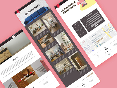 gratis (plywood company) furniture ui web design