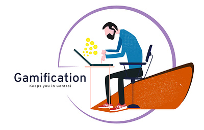 illustration - gamification illustraion ui