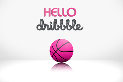 Hello Dribbble branding design icon illustration kid1carus logo vector