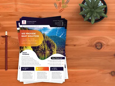 Corporate Business Solution flyer agency ai blue business business flyer consulting corporate corporate flyer creative creative flyer digital editable flyer graphic marketing marketing flyer modern multipurpose multipurpose flyer print