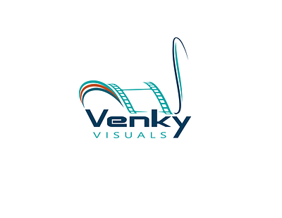 Venky Visuals Logo design logo logo design logo thought logotype typography vector