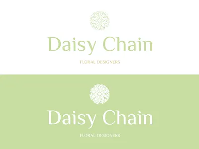 Daisy Chain Branding brand design branding branding and identity branding design client work floral design florist identity branding identity design logo design logotype typography