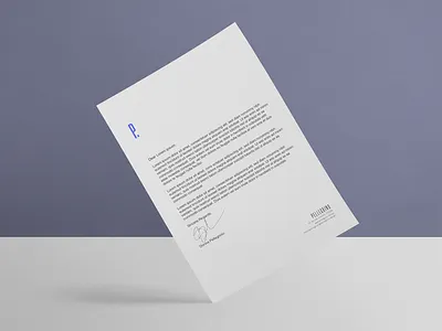Pellegrino Letterhead