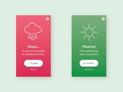 Flash Message | Daily UI #011 adobe illustrator app daily ui 011 dailyui illustration ui