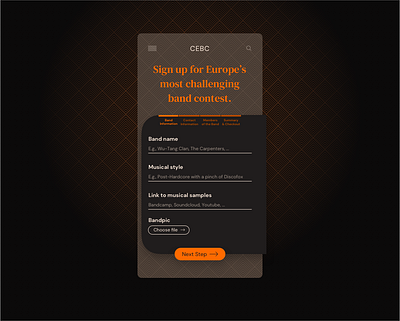 Daily UI #1 Sign-up dayliui form mobile ui sign up ui