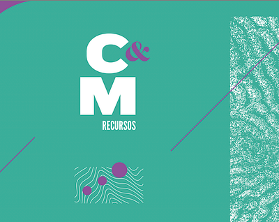 c&m recursos art direction brand creation design digital illustration logo texture type typography