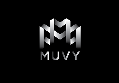 MUVY branding design flat identity illustration illustrator logo logo design minimal minimalist real estate typography