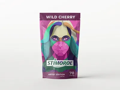 B U B B L E G U M art branding colour concept design graphic design illustration label package packagedesign