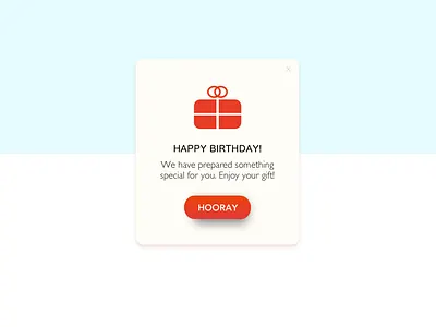 Daily UI 36: Special Offer 100 day challenge birthday dailyui design minimal special offer ui web