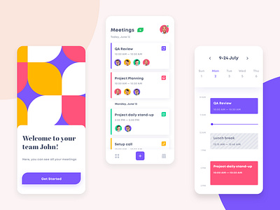 Meeting Planner application branding color dashboad dashboard dashboard design dashboard ui meeting meeting app meeting room meetings mobile mobile app mobile design uiux user experience userinterface users web app