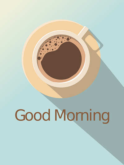 good morning coffee adobe illustrator adobe illustrator cc coffee coffee cup creative coffee design design illustrator