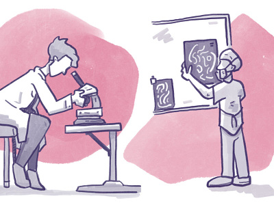 Cancer centre illustrations illustration
