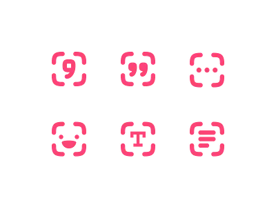 TextShot Brand Exploration branding icon icons identity logo quotation quote screenshot text