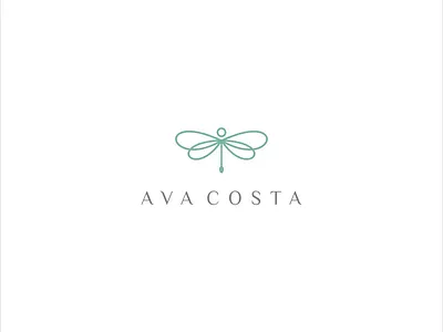 ava costa animals animals logo best designs dragonfly icon illustrator logo logodesign logos logosketch logotype logotypes monogram type