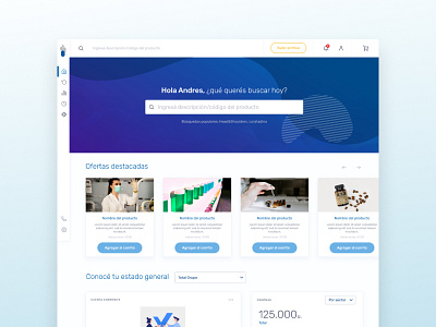 Drogueria del Sud - Main Page argentina design ui ux web website
