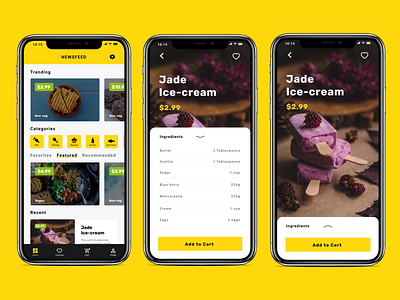 Food recipe app design design tools figma figmadesign food food app ios iphonex recipe app ui