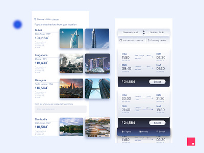 Skittles - Flight Booking app design booking flight booking free studio file free ui kit freebie invision studio ui design ui kit