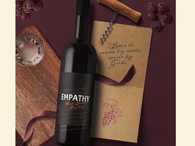 Empathy Wines design elegant design minimal ui ux web winery