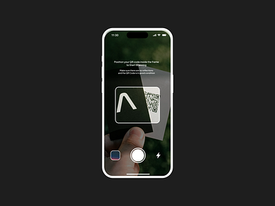 UI Challenge: A camera view screen for scanning QR Codes camera challenge design qr code scanner ui ux