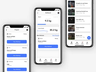 Workout Companion - Exploration branding coach companion companion app concept copenhagen denmark design fitness gym gym app tracker ui ui design ux vector workout workout app workout coach workout tracket