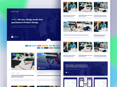 Product Design Agency - Blog interface landing page portfolio product design studio studio ui ui design ux ux agency ux design uxui