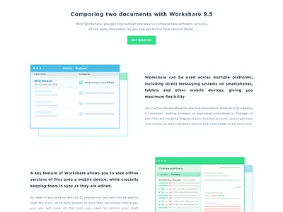 Workshare design flat illustration logo minimal typography ui