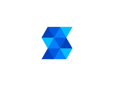 S-logo branding design geometry icon illustration letter logo 品牌 商标 设计