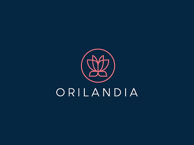 Orilandia cosmetics website approved logo beauty brand identity branding butterfly cosmetics cosmetics logo creative design fashion feminine flower identity logo logo design lotus luxury mark symbol vector website