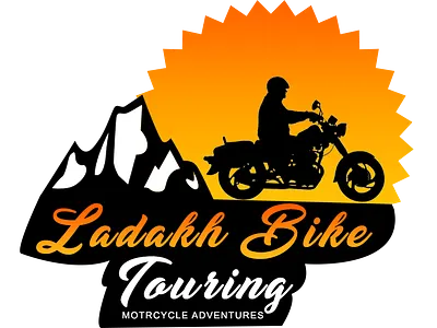 Ladakh Bike Touring animation branding design illustration illustrator logo ui web website