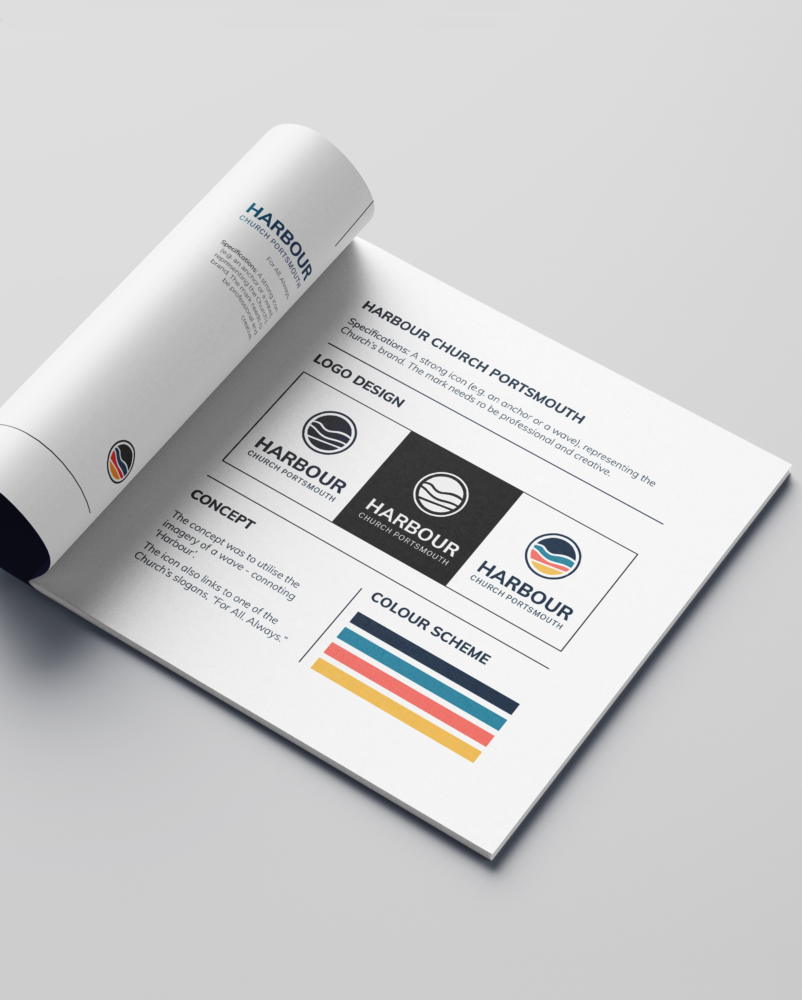 Example of Harbour Church Portsmouth Logo Design