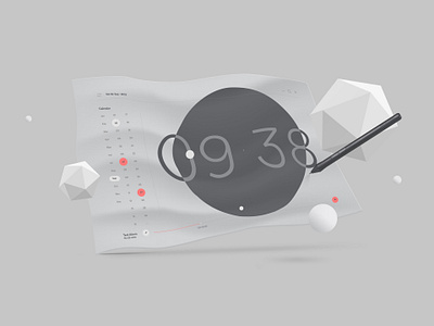 OS UI exploration clean illustrator minimal os photoshop typography ui