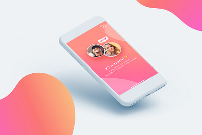 It's a match! ✨ dating datingapp ios app match ui uidesign