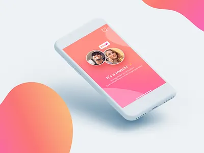 It's a match! ✨ dating datingapp ios app match ui uidesign