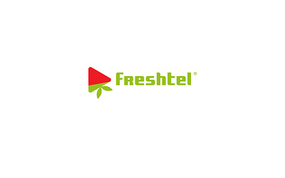 Freshtel / logotype 4g branding design freshtel identity logo logodesign logotype strawberry telecom визуальная идентификация клубника разработка логотипа ягода