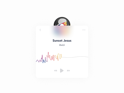 Music Player design music music player ui ux widget