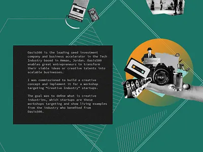 Creative Industries workshops series art direction branding concept creative creative direction design entrepreneur fashion filmmaking food graphic illustration music photographer storytelling youth