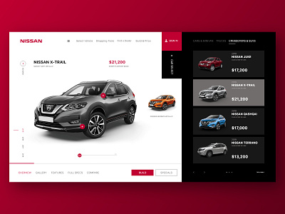 Website design for nisan dealership concept design digital graphic design page design site design ui uidesign web design webdesign