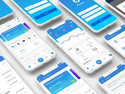 apps duwek app apps branding design exploration interface landing page ui ux web